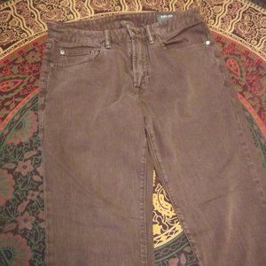 Bonobs Travel Jeans burgundy straight fit